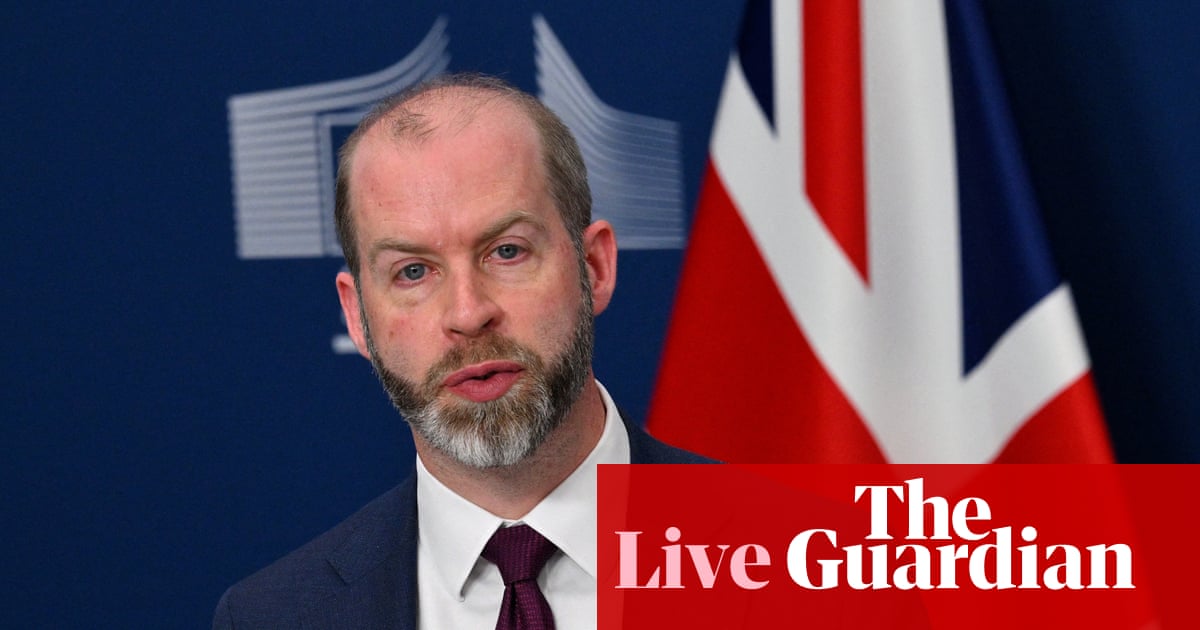UK trade secretary says ‘essential steps’ happening ‘at pace’ to turn UK-US tariff pact into deal – business live