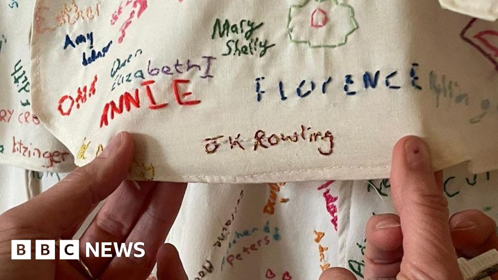 National Trust covers artwork referencing JK Rowling after tampering