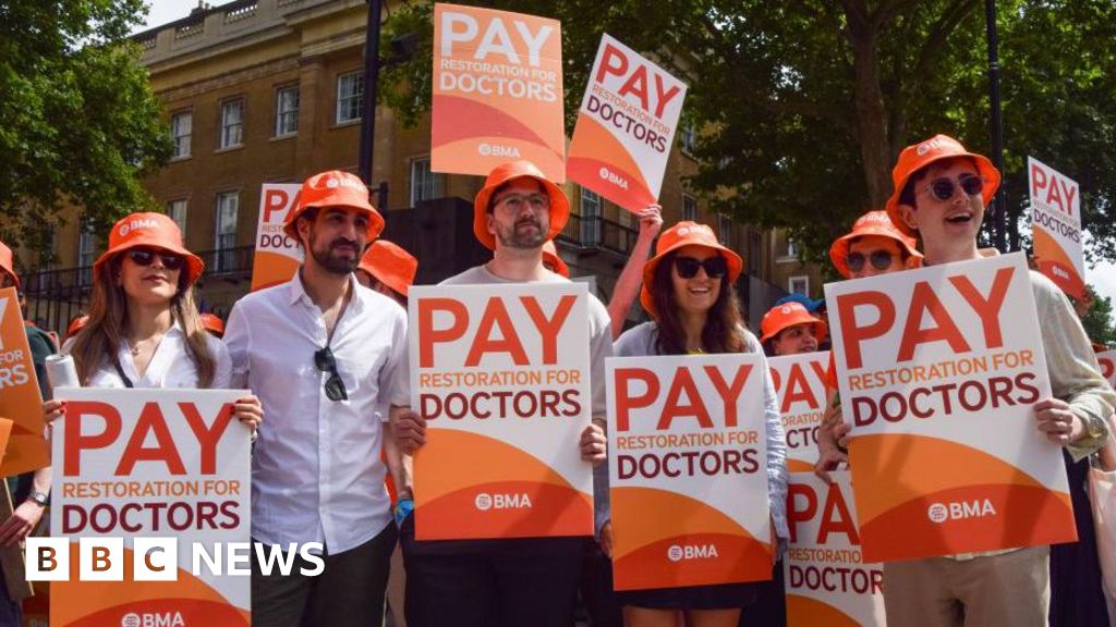 Why are resident doctors striking and what are they paid?