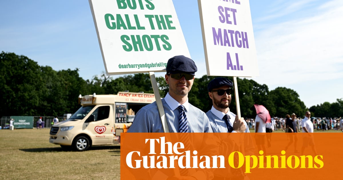 Rage against the machines: ignore the fury at Wimbledon, AI in sport works | Sean Ingle