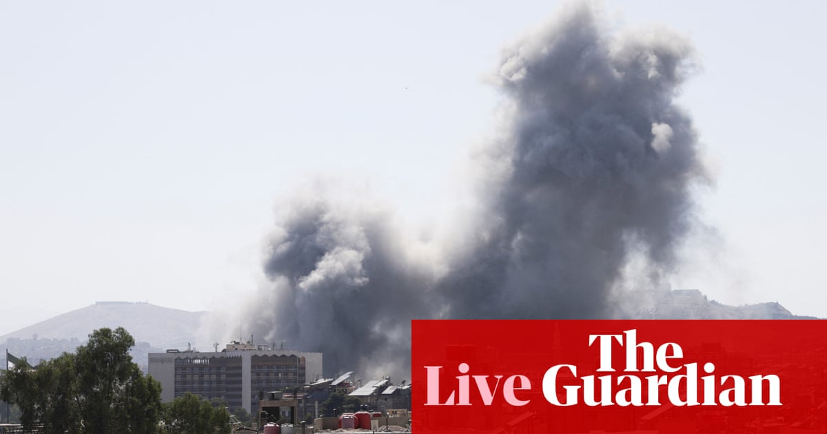 Israel warns Syria of ‘painful blows’ as airstrikes hit Damascus – Middle East crisis live