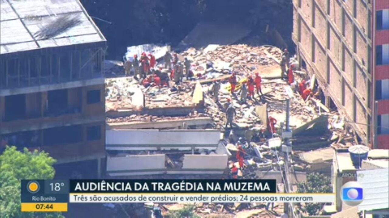 Justiça encerra processo contra 2 acusados de vender prédios que desabaram na Muzema e deixaram 24 mortos em 2019